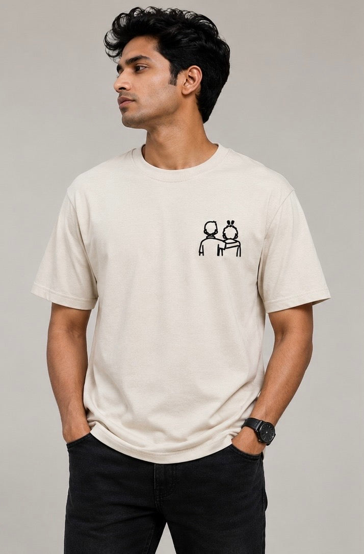 Desi Vibes Oversized Graphic Tee(SET OF 4 )