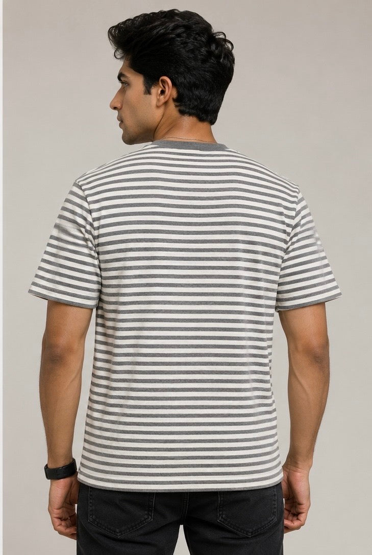 Coastal Stripe Designer Tee(SET OF 4)