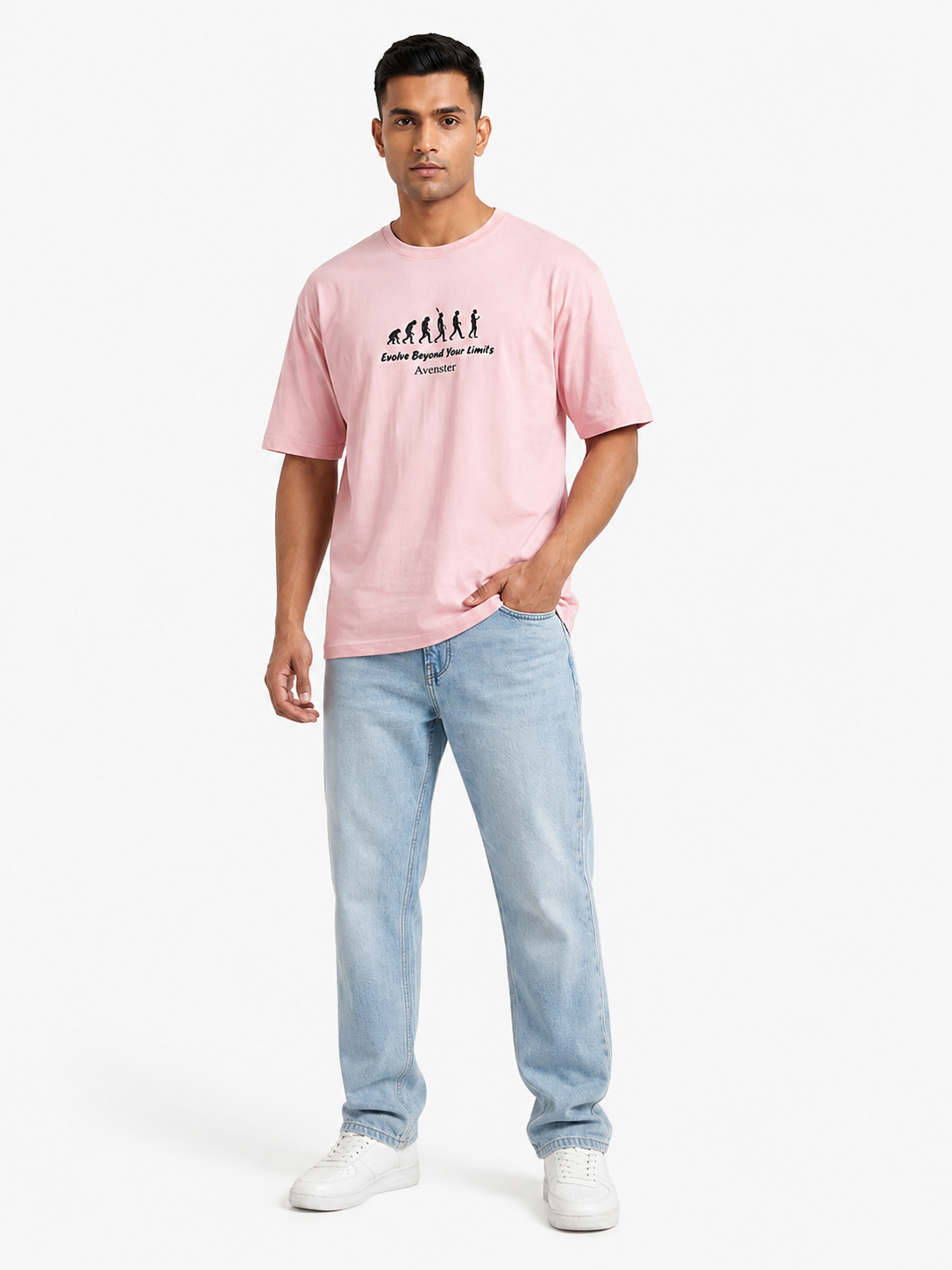 Evolve Beyond Premium Oversized T-Shirt(SET OF 4)