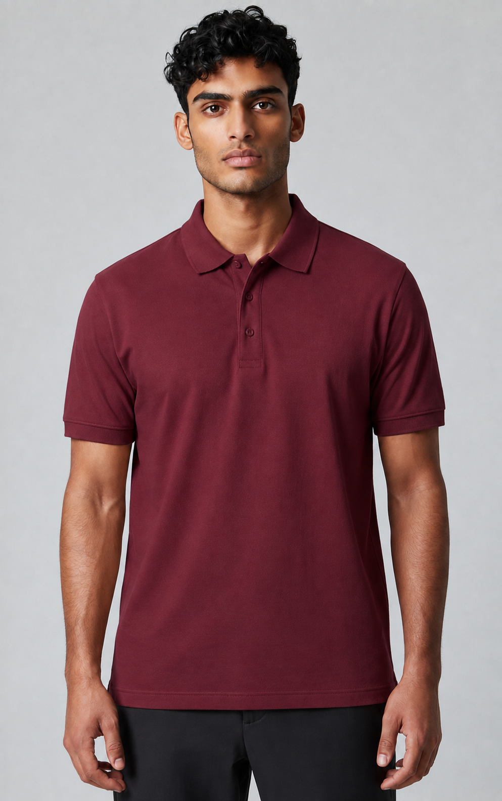 Mars Burgundy Polo – 220 GSM Premium Mars Fabric Polo(SET OF 4)