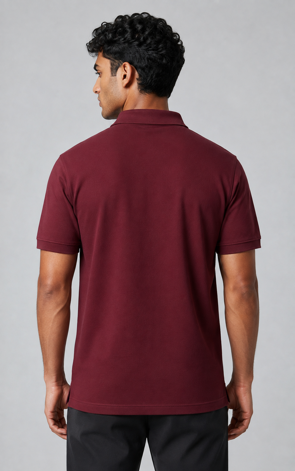 Mars Burgundy Polo – 220 GSM Premium Mars Fabric Polo(SET OF 4)