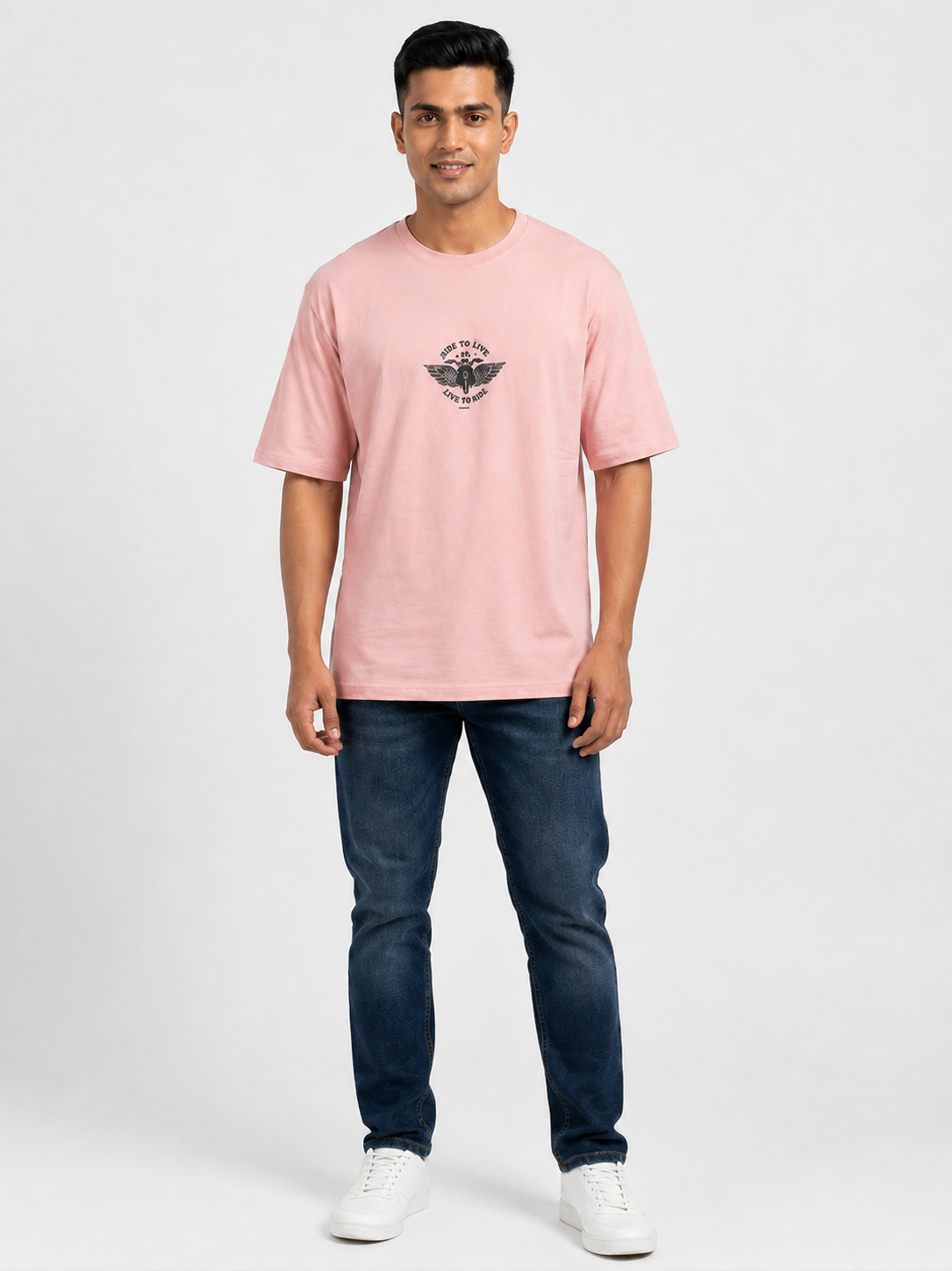 Wheelie Rush Premium Oversized T-Shirt(SET OF 4)