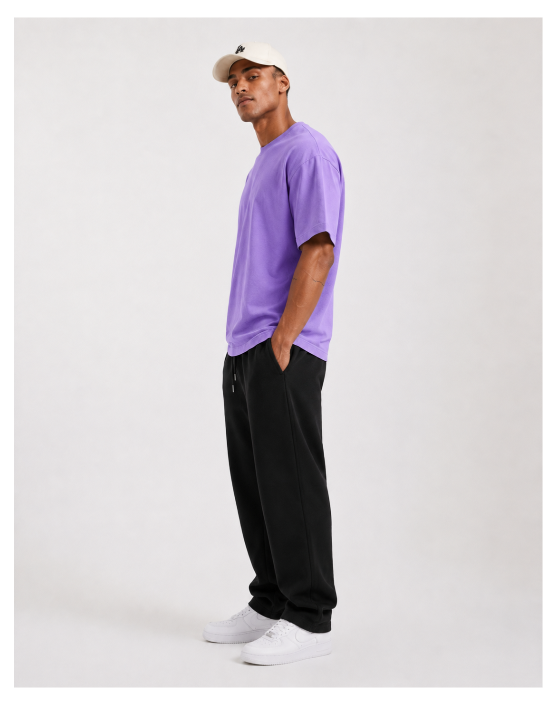 Lavender Drift Oversized T-Shirt