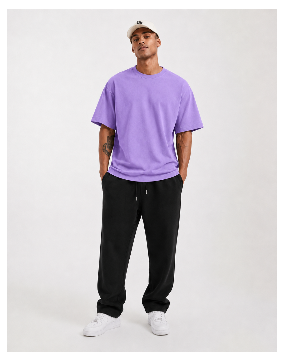 Lavender Drift Oversized T-Shirt