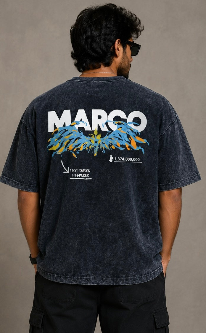 Obsidian Acid Wash Tee(SET OF 4)