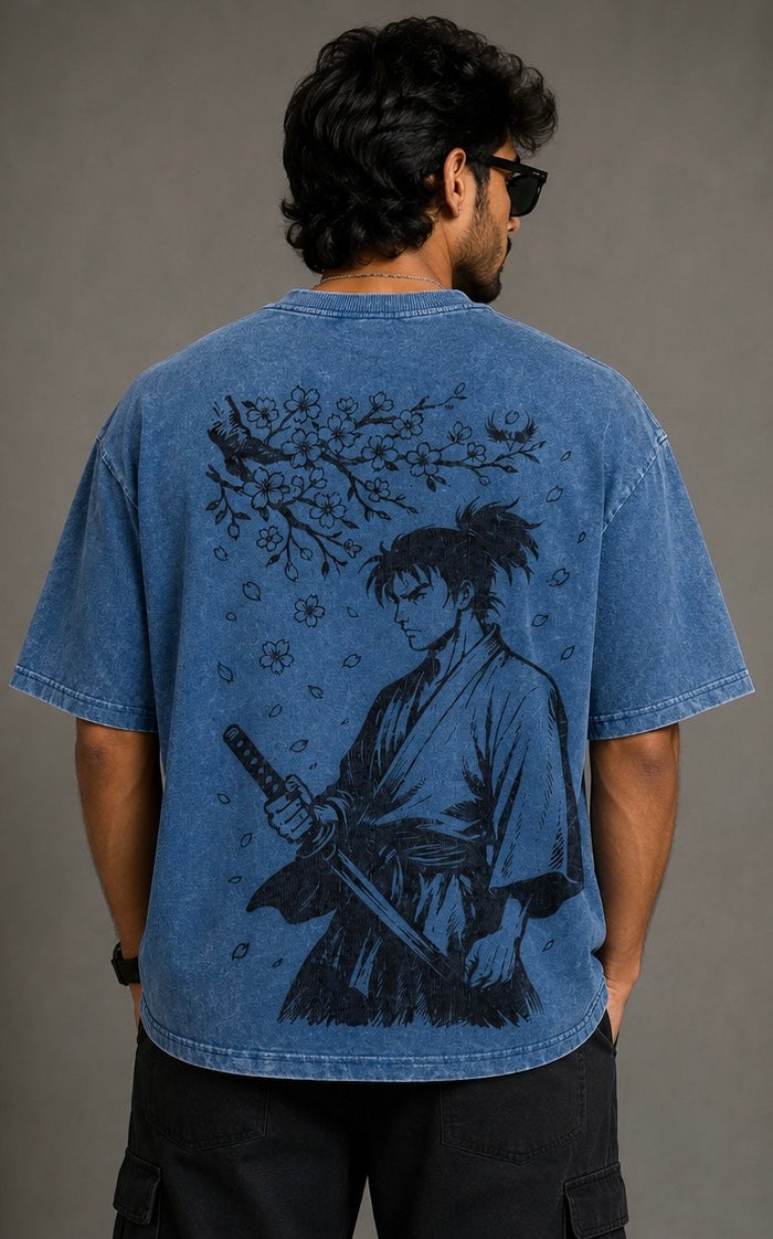 Blue Ronin Acid Wash Tee(SET OF 4)