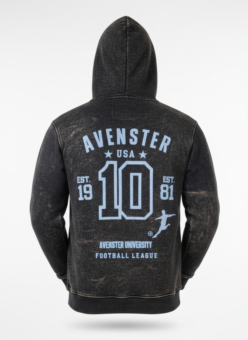 Avenster Varsity Acid Wash Hoodie(SET OF 4)