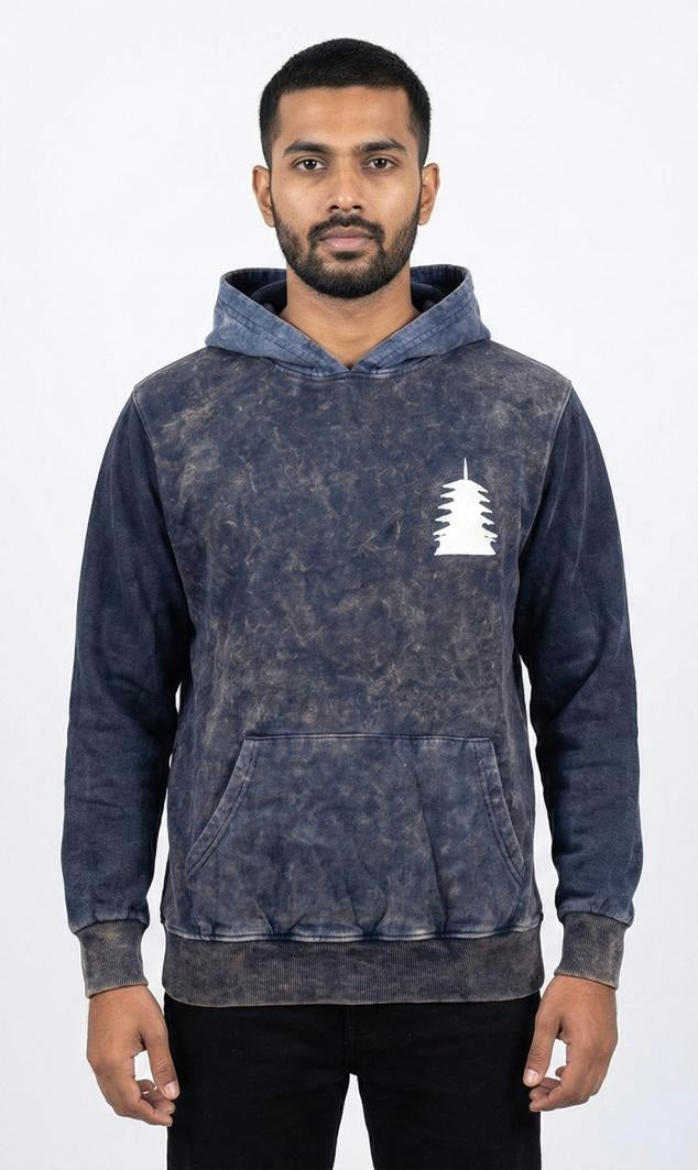 Zen Horizon Acid Wash Hoodie(SET OF 4)