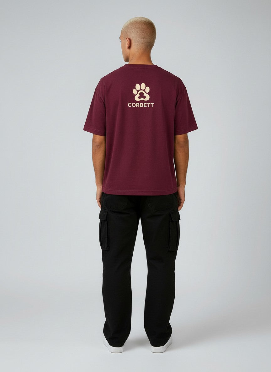 Jungle Trail Oversized Graphic T-Shirt(SET OF 4)