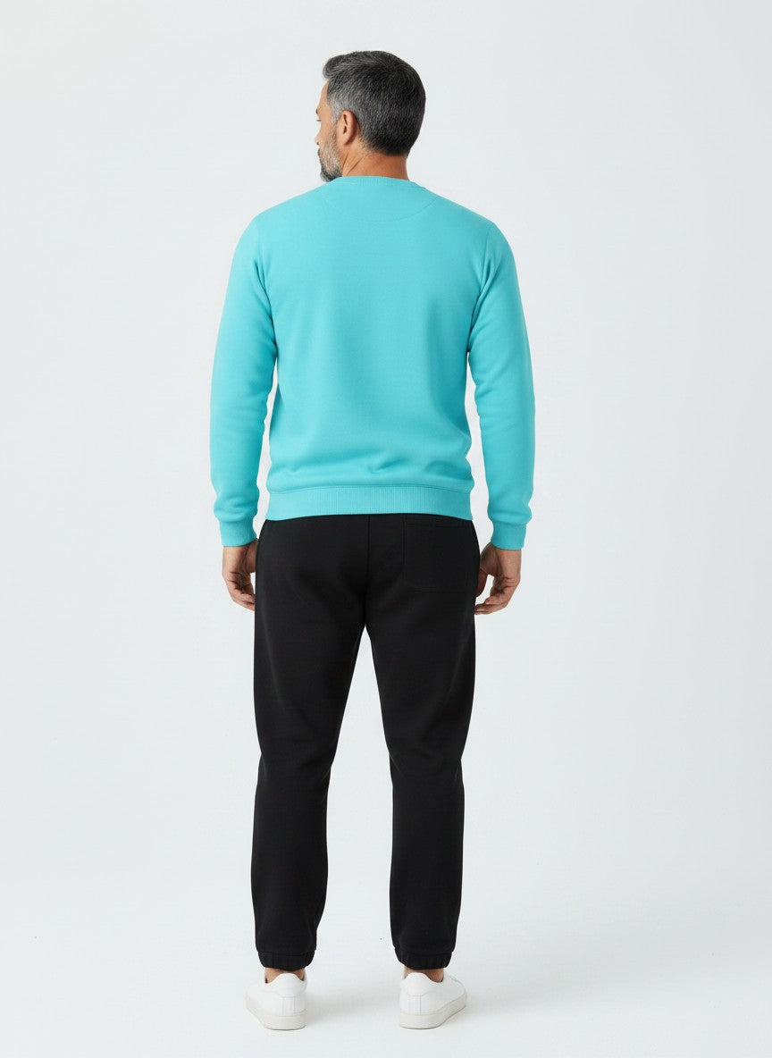 Aqua Drunken Monkey – 320 GSM Cotton Sweatshirt