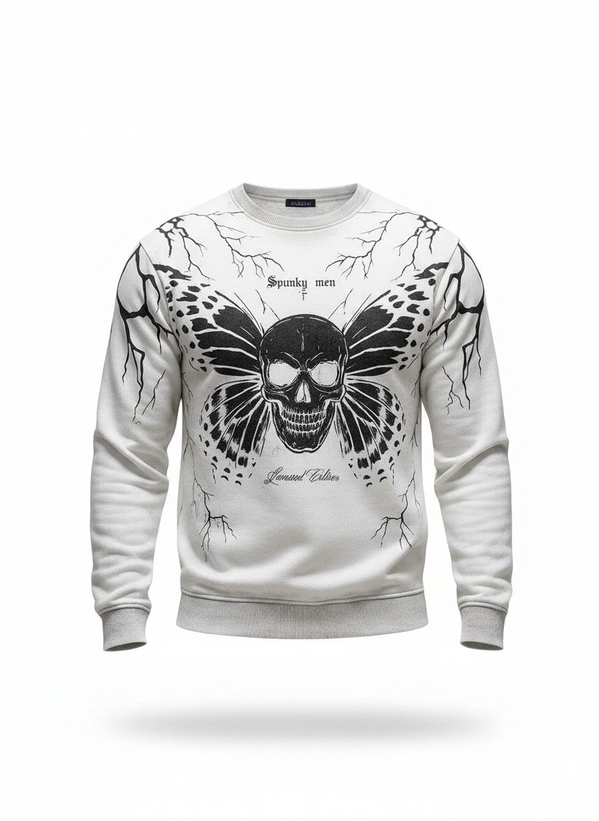 Cracked Skull – Arctic White