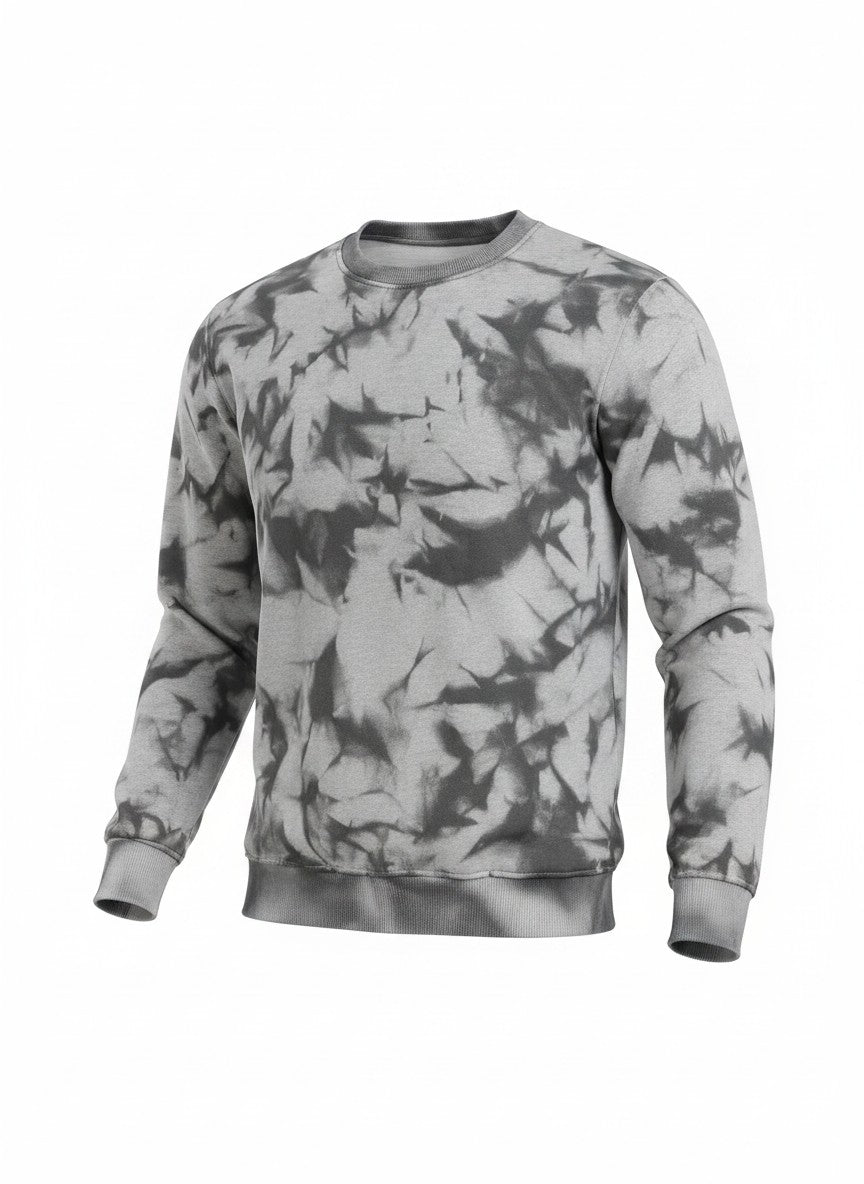 Shadow Tie-Dye – 320 GSM Cotton Sweatshirt
