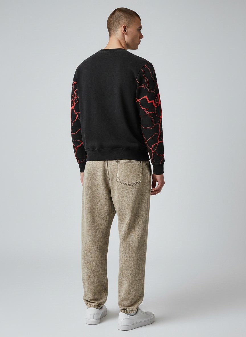 Crimson Voltage Sweatshirt