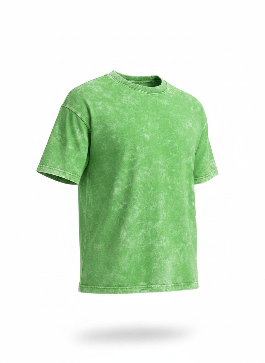 Premium 240 GSM Cotton Acid Wash T-Shirt