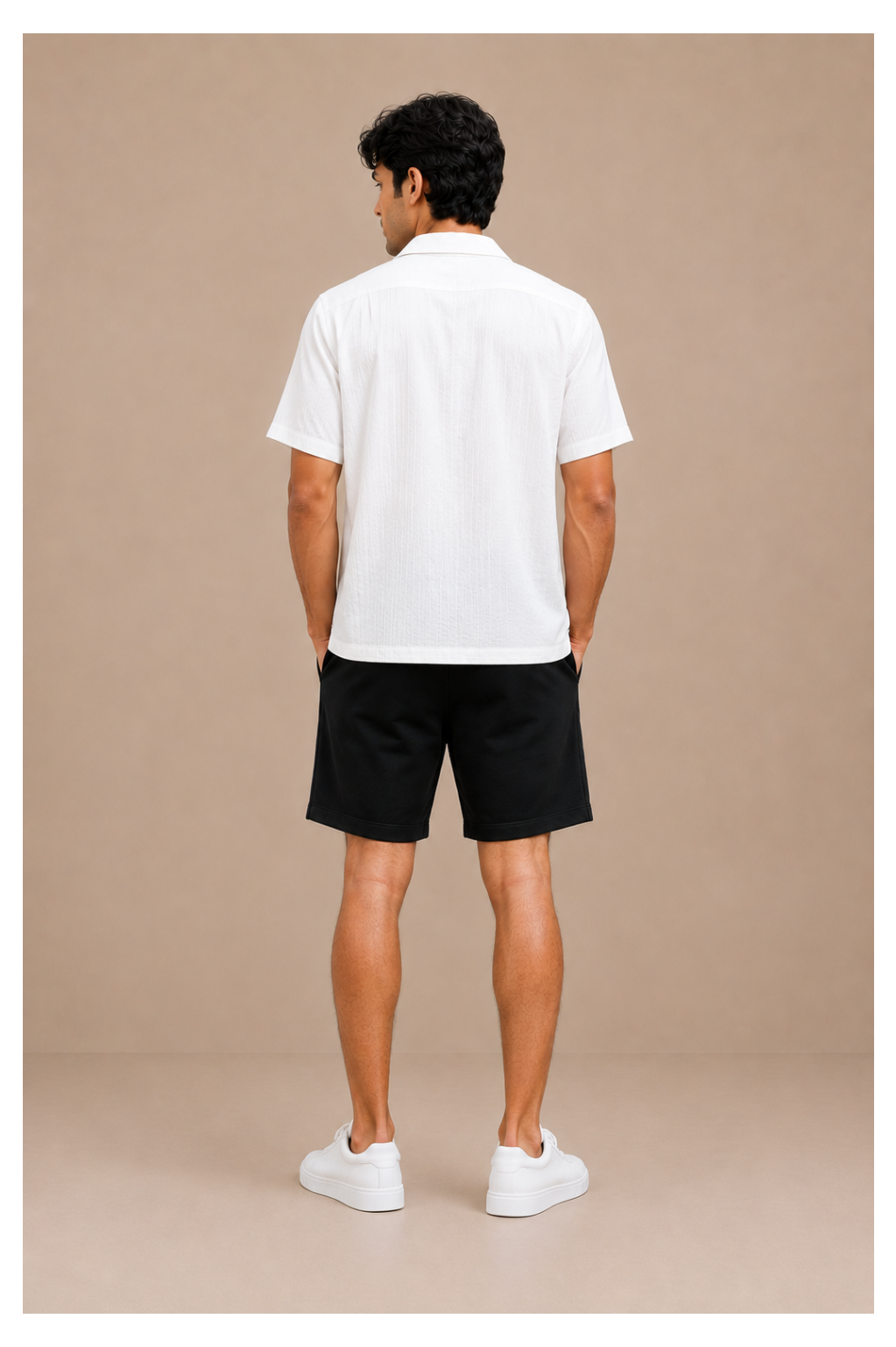 Men's Premium Heavyweight Cotton Cuban Collar Shirt – Classic White