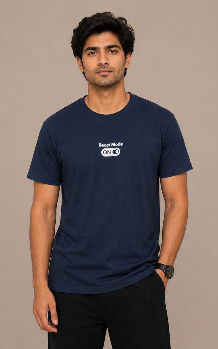 Beast Mode ON Essential Oversized T-Shirt(SET OF 4)