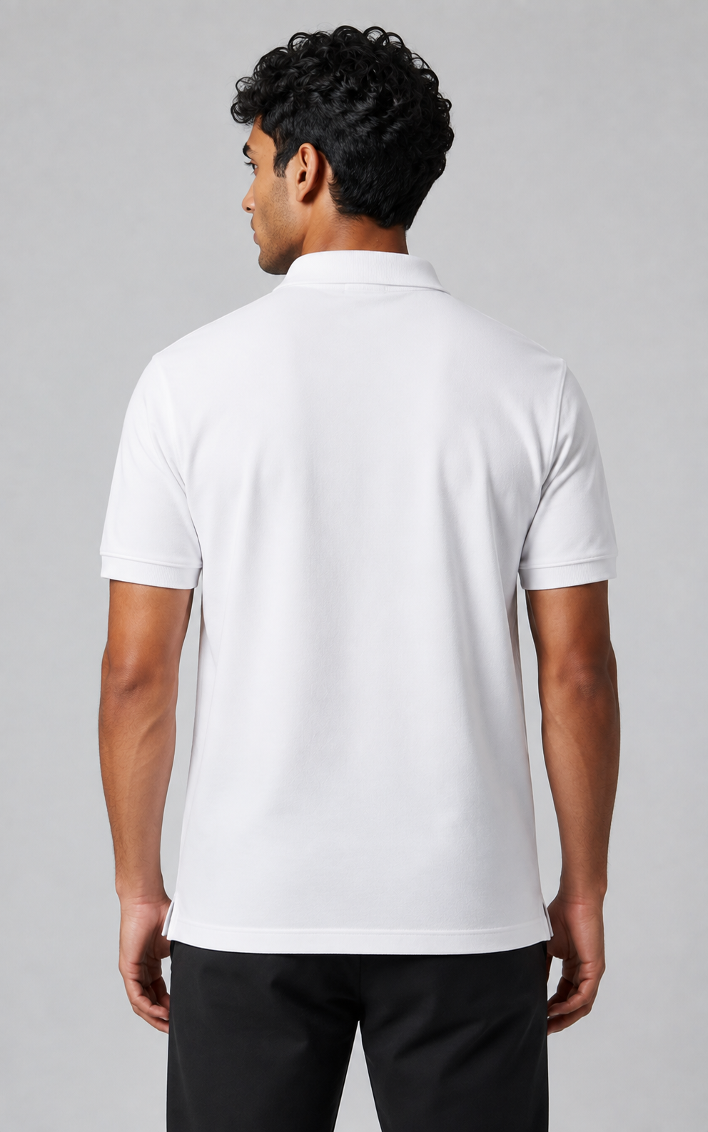 Classic White Polo – 220 GSM Mars Cotton Polo( SET OF 4)