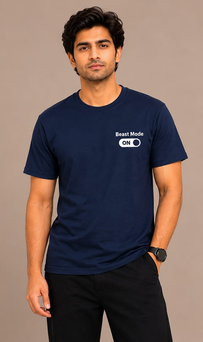 Beast Mode ON Premium Oversized T-Shirt(SET OF 4)