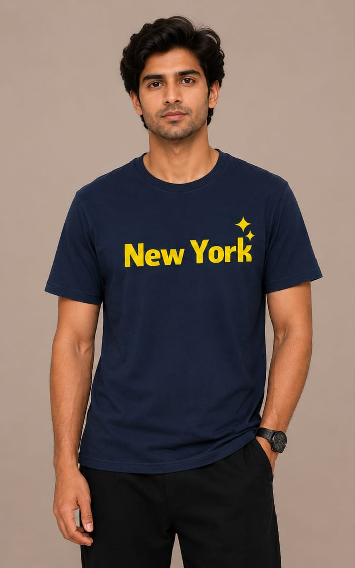 New York Thorax Graphic Oversized T-Shirt(SET OF 4)