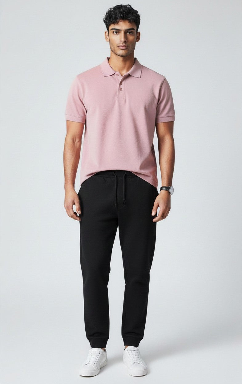 Blush Essence Cotton Polo(SET OF 4)